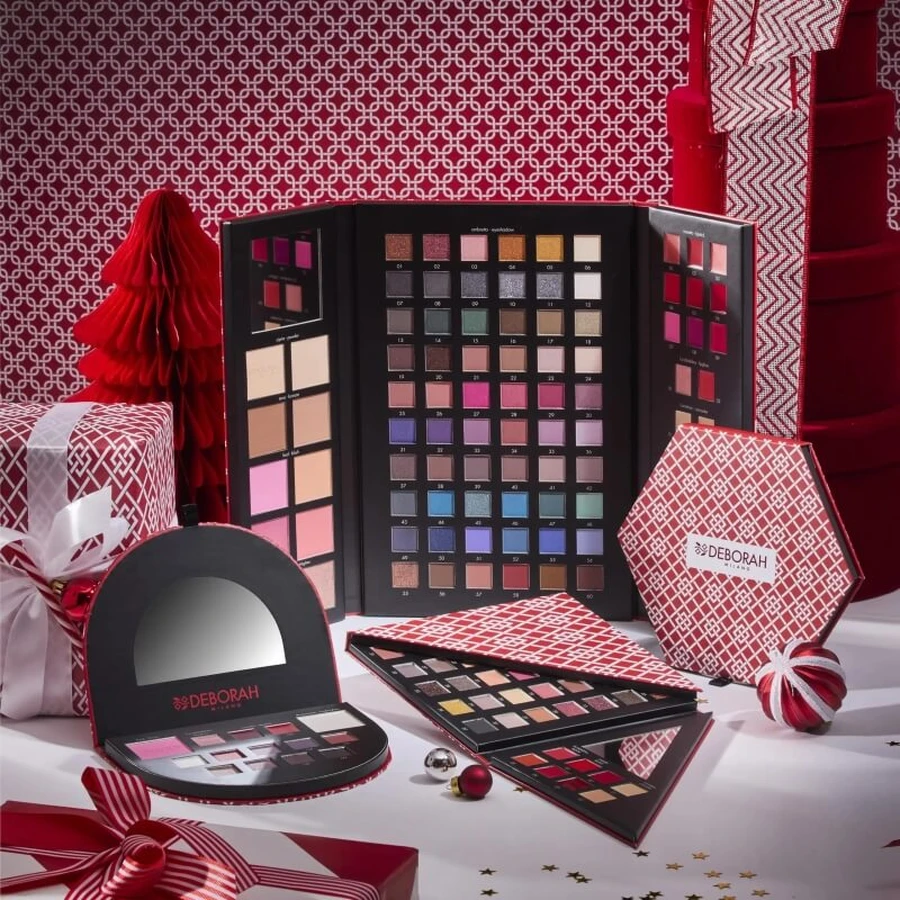Coffret beauté Deborah Makeup - Trousse à maquillage n° 1 : teintes froides