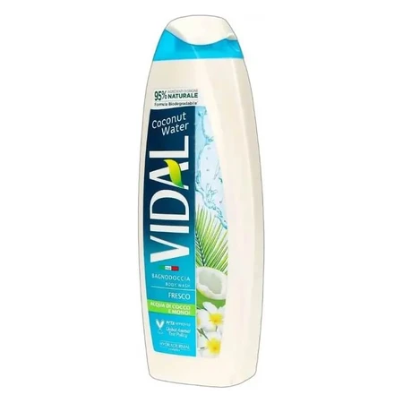 Vidal Coconut Water – orzeźwiający żel pod prysznic, 500 ml: ceny i cechy