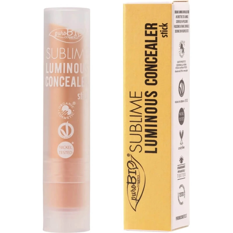 Purobio Sublime Luminous Concealer Stick - Verhelderende concealer nr. 04