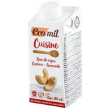 Crème de cuisson végétale bio à base de noix de cajou, 200 ml, Ecomil