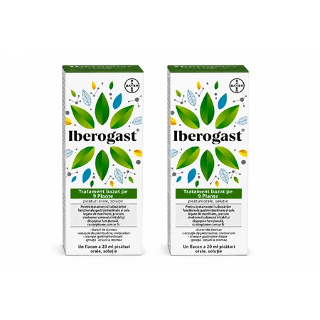 Iberogast, gouttes orales, 2 x 50 ml, Bayer
