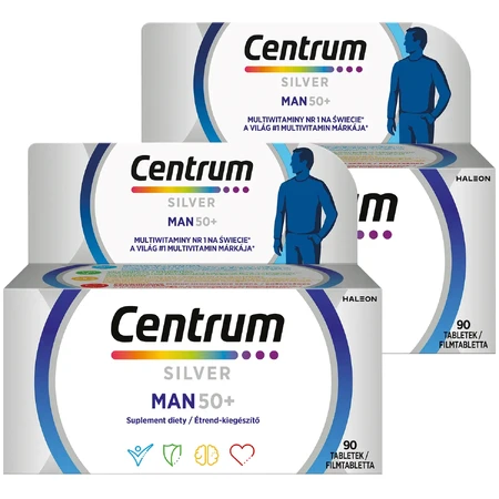 Centrum Man 50+ Set, 2 x 90 tabletten