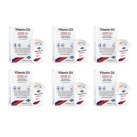VITAMIN D3 IBSA 2000 IE 6×30 Tabletten, Nahrungsergänzungsmittel