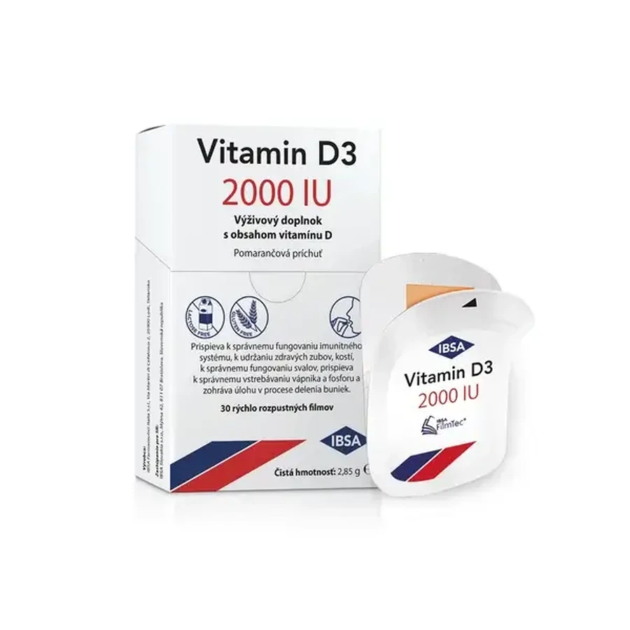 VITAMIN D3 IBSA 2000 IE 6×30 Tabletten, Nahrungsergänzungsmittel