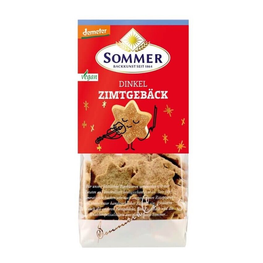 Bio- und Demeter-Dinkelkekse mit Zimt, 150g, Sommer