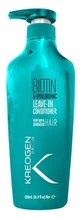 Tratamiento sin aclarado Kreogen para cabello seco y dañado con biotina