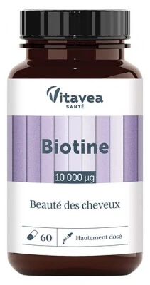 Vitavea Biotine 10.000 µg, 60 capsules