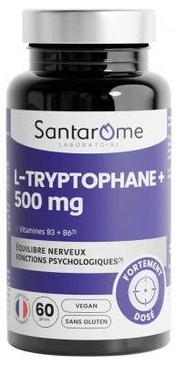 Santarome L-Tryptofaan+ 500 mg, 60 capsules