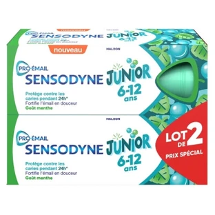Sensodyne Pro-Enamel Junior tandpasta, 2-pack (elk 50 ml)