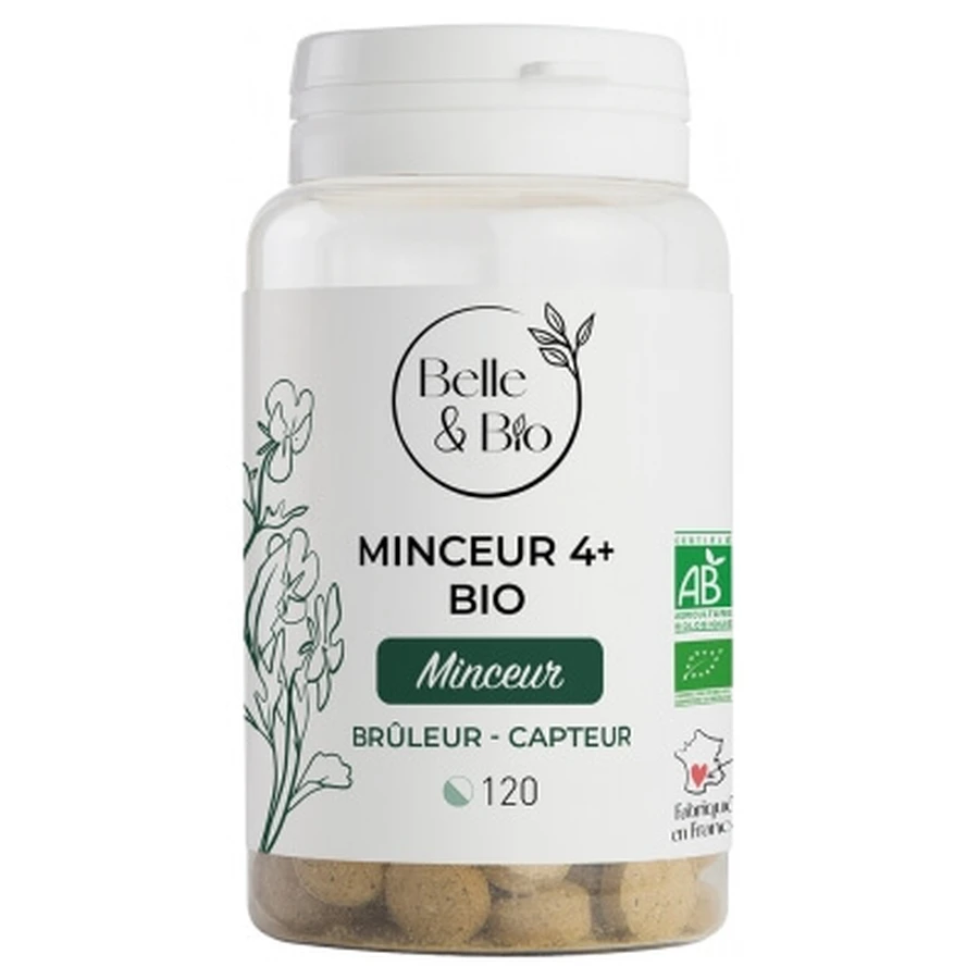 Belle & Bio Slimming 4+ Organic 120 Tablets