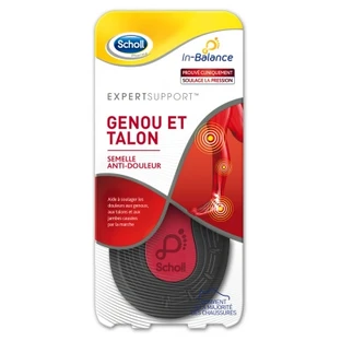 Scholl ExpertSupport Insoles for Knee and Heel Pain, 1 Pair