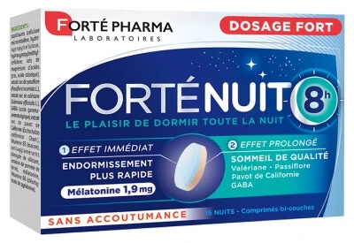 Forté Pharma Forté Night 8H, 15 tabletten