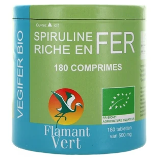 Végifer Green Flamingo 500 mg Bio, 180 Tabletten