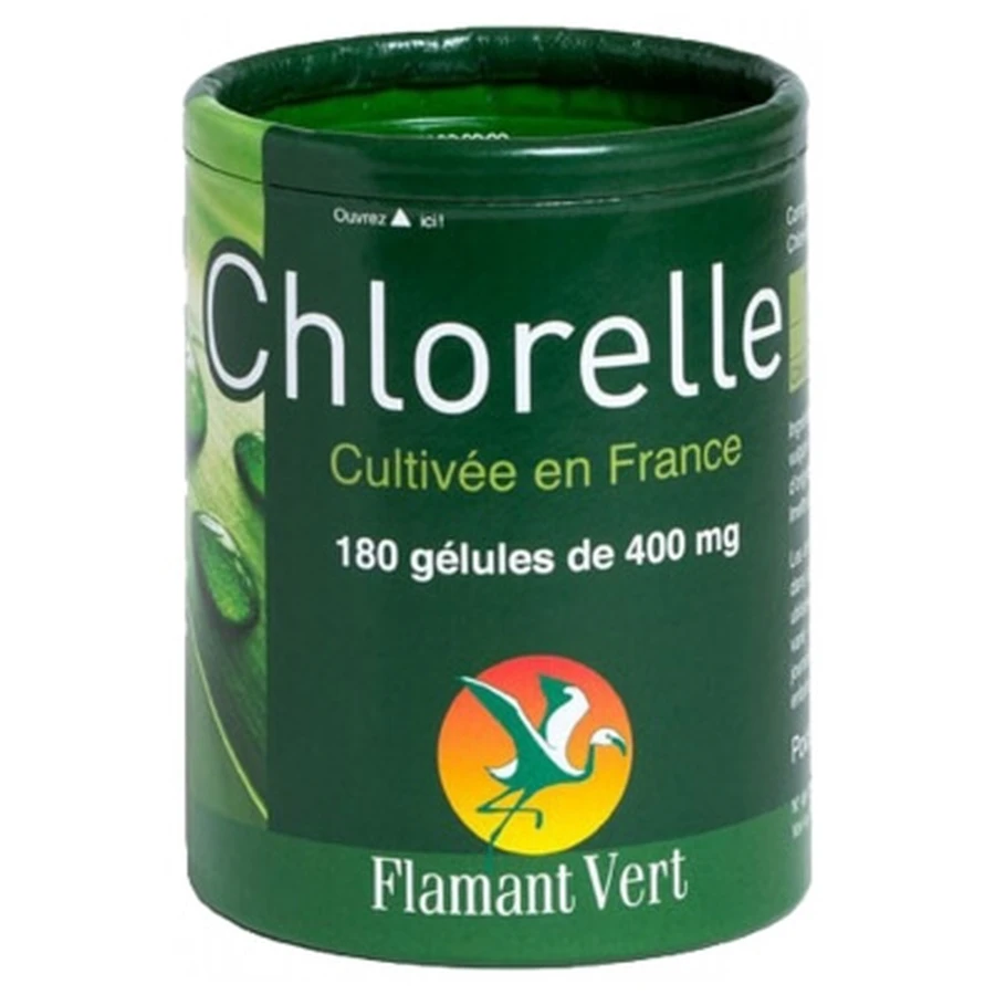 Flamant Vert Chlorella 180 kapsułek, po 400 mg każda: ceny i cechy