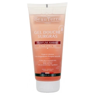 BeauTerra Gel Douche Surgras Ambre 200 ml