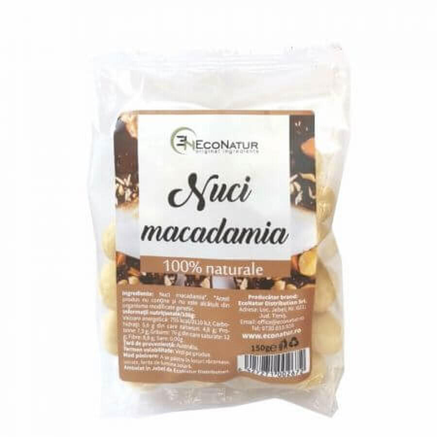 Noix de macadamia, 150g, EcoNatur