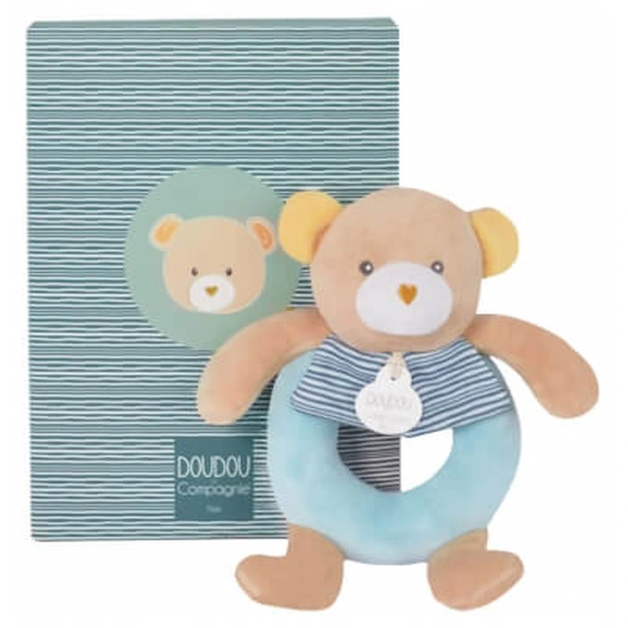 Doudou & Co. Maé l'orsetto - Peluche sonaglio