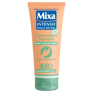 Mixa 48-uurs voedende handcrème voor beschadigde handen en nagels, biologisch, 100 ml