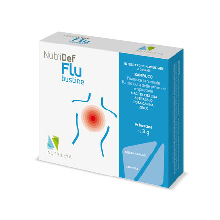  Flu Bustine, 14 plicuri, Nutridef