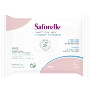 Saforelle Intimpflegetücher, 10 Tücher