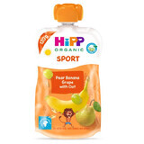 Purea Hippis Sport con pere, banane, uva e avena, 120 g, Hipp