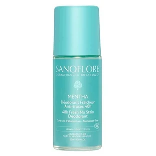 Sanoflore 48-Stunden-Frische Bio-Mentha-Roll-On-Deodorant, 50 ml