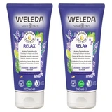 Weleda Relax Beruhigende Duschcreme, 2er-Pack (je 200 ml)
