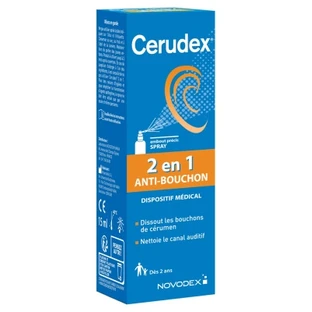 Novodex Cerudex 2-in-1 Earwax Remover 15 ml