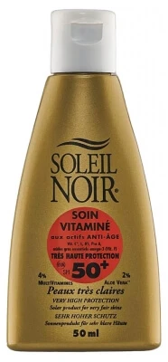 Soleil Noir Zonnebrandcrème met vitamines SPF 50+ 50 ml