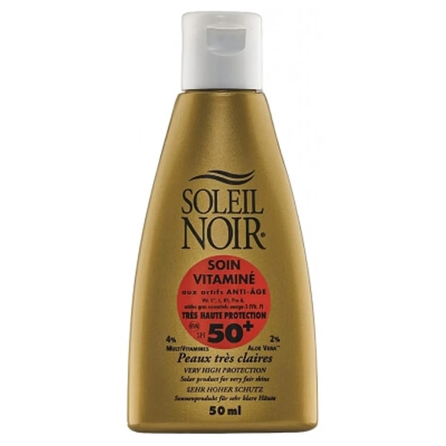Soleil Noir – krem przeciwsłoneczny wzbogacony witaminami SPF 50+ 50 ml: ceny i cechy