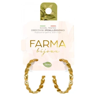 Pendientes hipoalergénicos de Farma Bijoux: aros en espiral de 20 mm