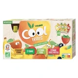 Vitabio Cool Fruits, diverse smaken: 4 biologische smaken, 12 zakjes (elk 90 g)
