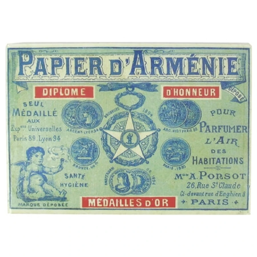 Papier d'Arménie Boîte 1900