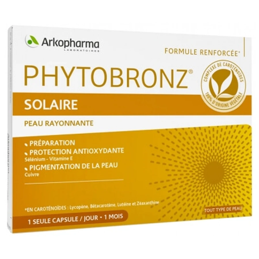 Arkopharma Phytobronz 30 Capsules