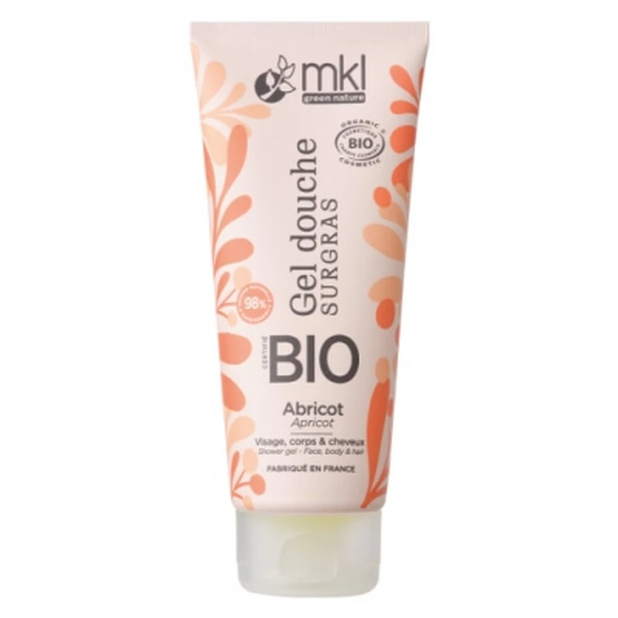 MKL Green Nature Gel Douche Surgras Abricot Bio 200 ml