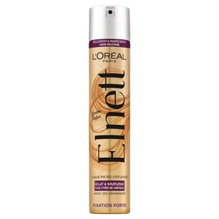 L'Oréal Paris Elnett haarlak met sterke fixatie voor glans en soepelheid, voor alle haartypes, 300 ml