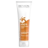 Revlon Professional 45 Days Revlonissimo Shampoo and Conditioner for Copper-Toned Hair, 275 ml