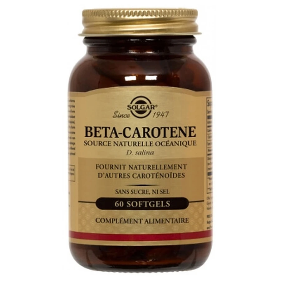 Solgar Bètacaroteen 60 capsules