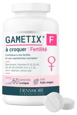 Densmore Gametix F Fertility 60 kauwtabletten