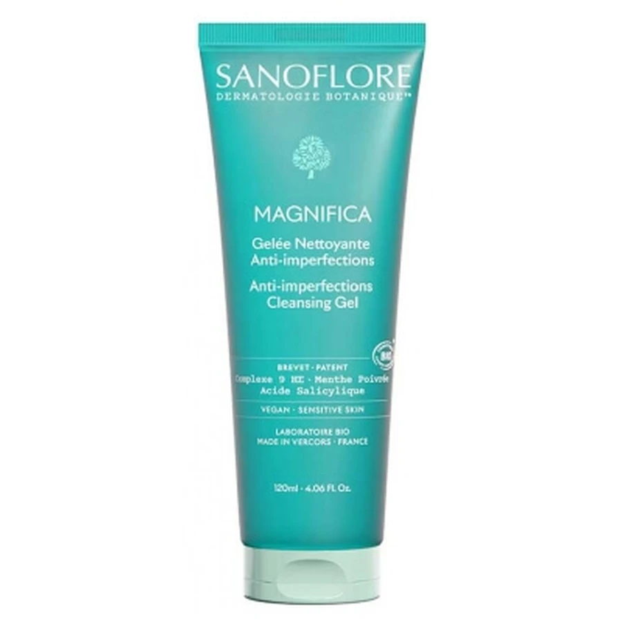 Sanoflore Magnifica Organiczny żel oczyszczający przeciwtrądzikowy 120 ml: ceny i cechy