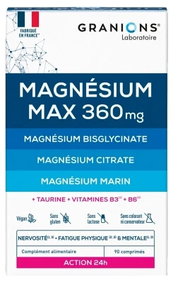 Granions Magnesium Max 360 mg, 90 tabletten