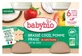 Babybio-mix van kokos, appel en aardbei met kokosmelk, vanaf 6 maanden, biologisch, 2 potjes van elk 130 g
