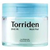 Torriden Dive In Multi Pad: verstevigend en verzachtend met hyaluronzuur, 80 pads