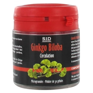 S.I.D Nutrition Circulation Ginkgo Biloba 30 Capsules