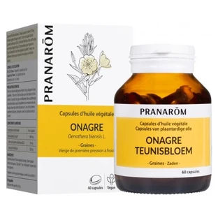 Pranarôm Capsule cu ulei vegetal de onagra, 60 de capsule