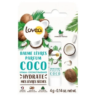 Lovea Balsam de buze cu aromă de cocos 4 g