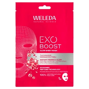 Maschera in tessuto Weleda Exo Boost Glow 20 ml