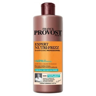 Franck Provost Nutri-Frizz Expert Professionele shampoo voor zeer droog of krullend haar, 400 ml