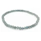 Bracciale Natura con labradorite sfaccettata quadrata