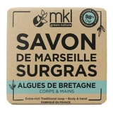 MKL Green Nature Extra hydraterende Marseillezeep met zeewier uit Bretagne, 100 g